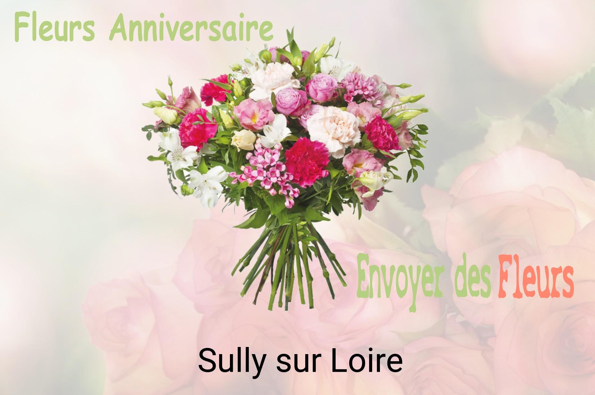Bouquet de fleurs d’anniversaire livré à Sully-sur-Loire